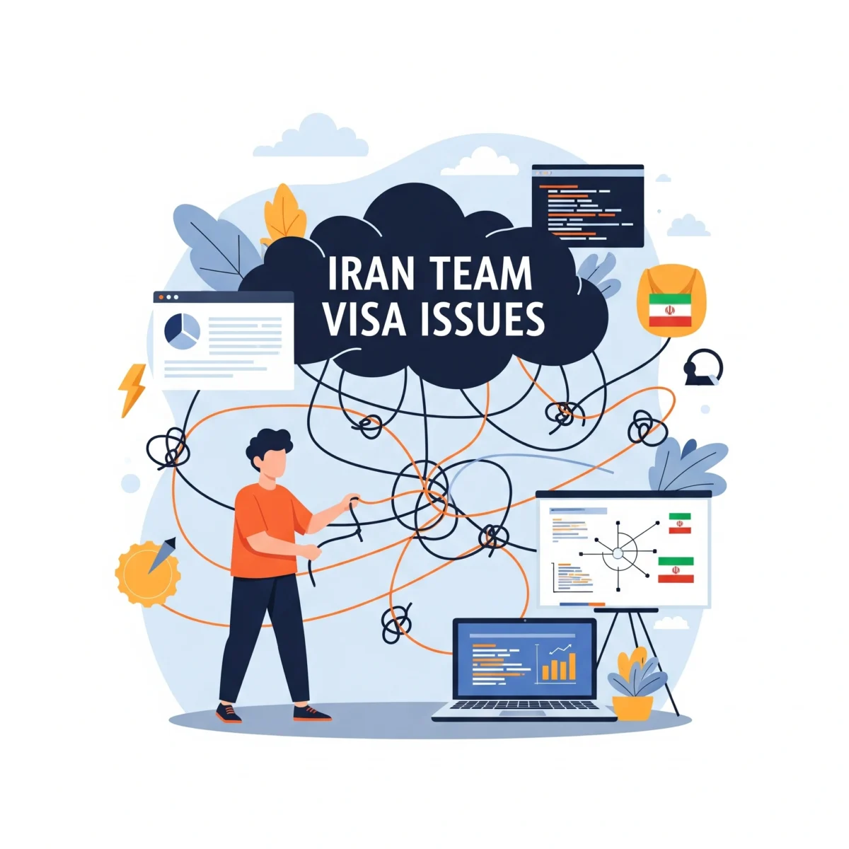 آیا داشتن تیم در ایران مشکلی برای ویزای استارتاپ دارد؟